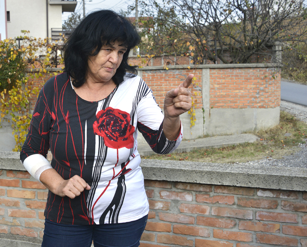 Комшијски стафорд је кренуо ка нама, подметнула сам руку да одбраним унуке: Мира Дракулић била је са троје малишана у шетњи, када их је напао пас!